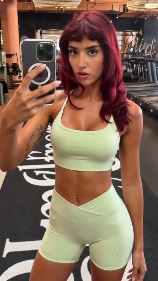 Vídeo UGC em ambiente fitness
